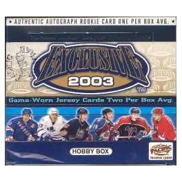 2003  Pacific Exclusive retail box