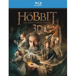 Hobbit - Šmakova dračí poušť  3D+2D BRD