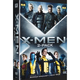 X-Men - První třída + X-Men - Budoucí minulost  2DVD pack