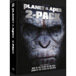 Zrození planety opic + Úsvit planety opic  2BD pack