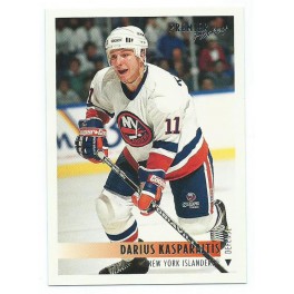 NY Islanders - Darius Kasparaitis - Topps Premier 1994-95
