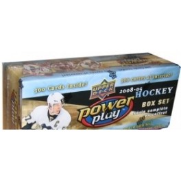 2008-09  UD Power Play complet set box